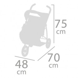 SILLA GEMELAR PLEGABLE 90341 - N1021