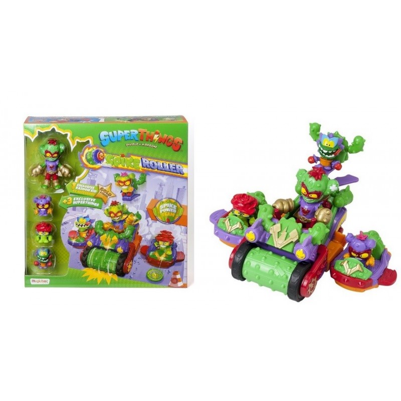 SUPERTHINGS KAZOOM KIDS VEHÍCULO SPIKE ROLLER CACTUS PSTSP514IN00 - N70522