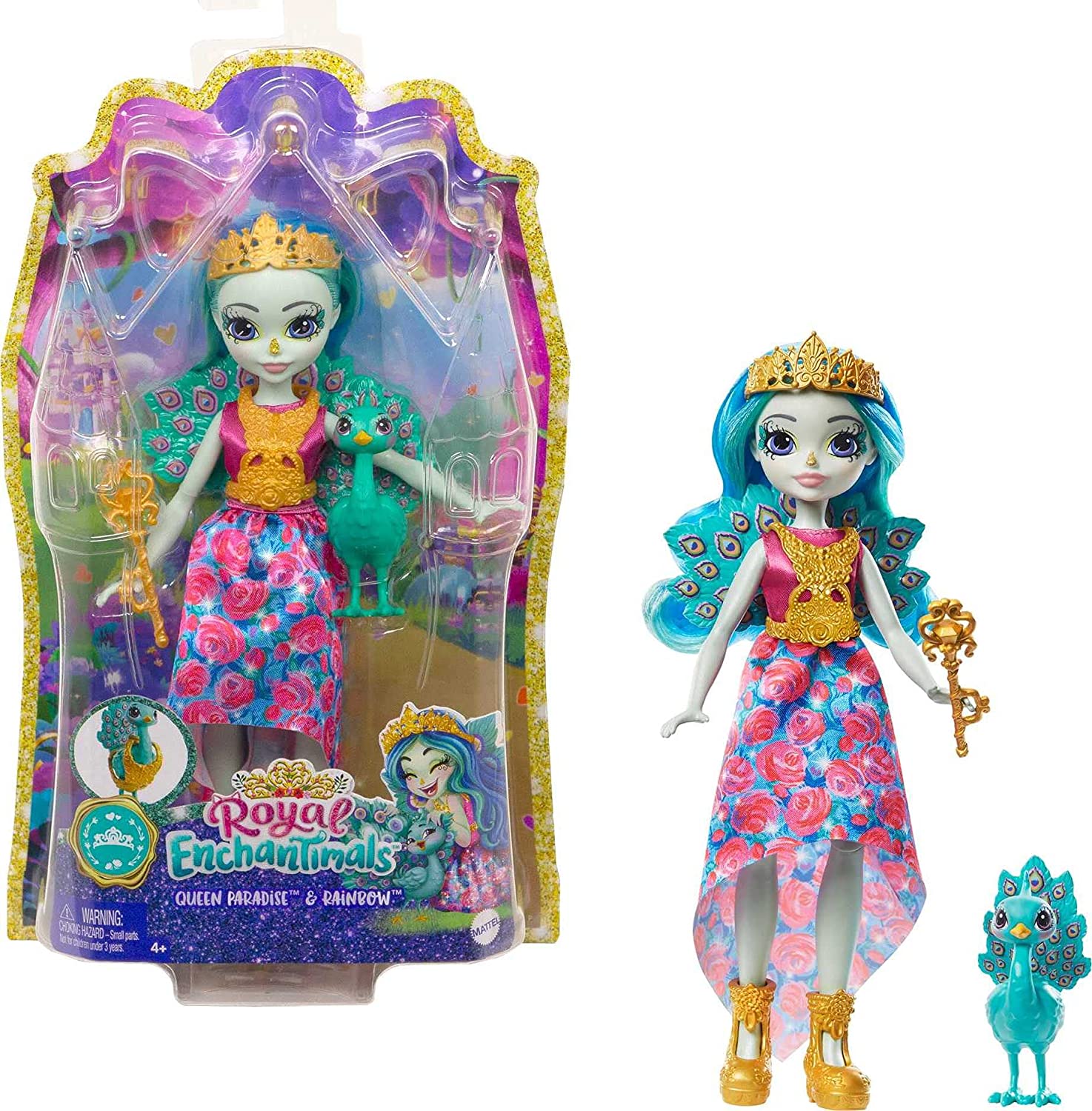  ENCHANTIMALS ROYAL REINA PENELOPE Y RAINBOW GYJ14 