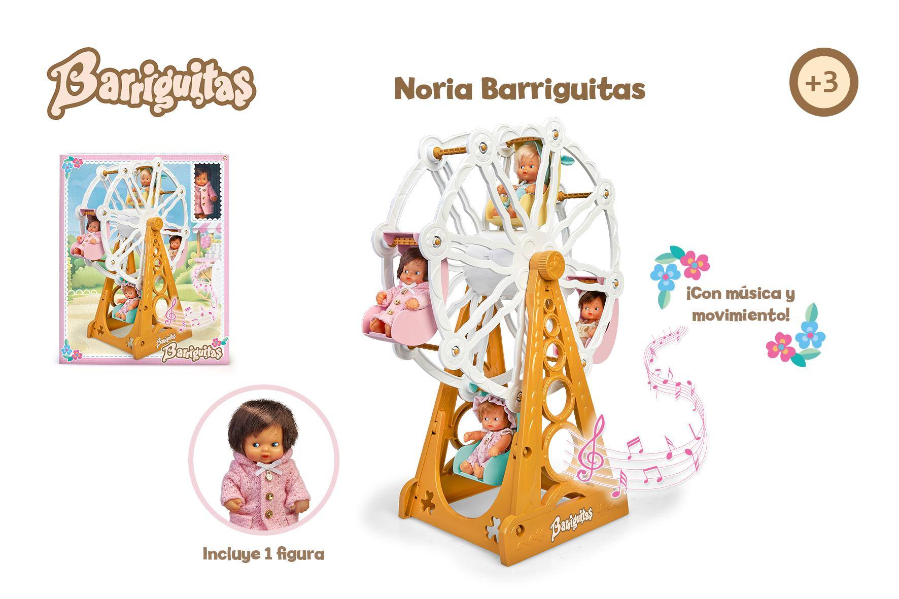 BARRIGUITAS NORIA CON FIGURA DE BEBÉ 16655 - N61922