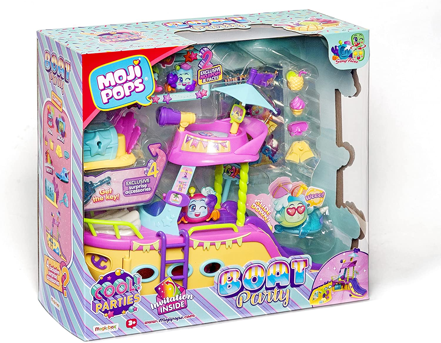 MOJIPOPS FIESTA EN BARCO CON 2 FIGURAS PMPSP112IN30 - V28122