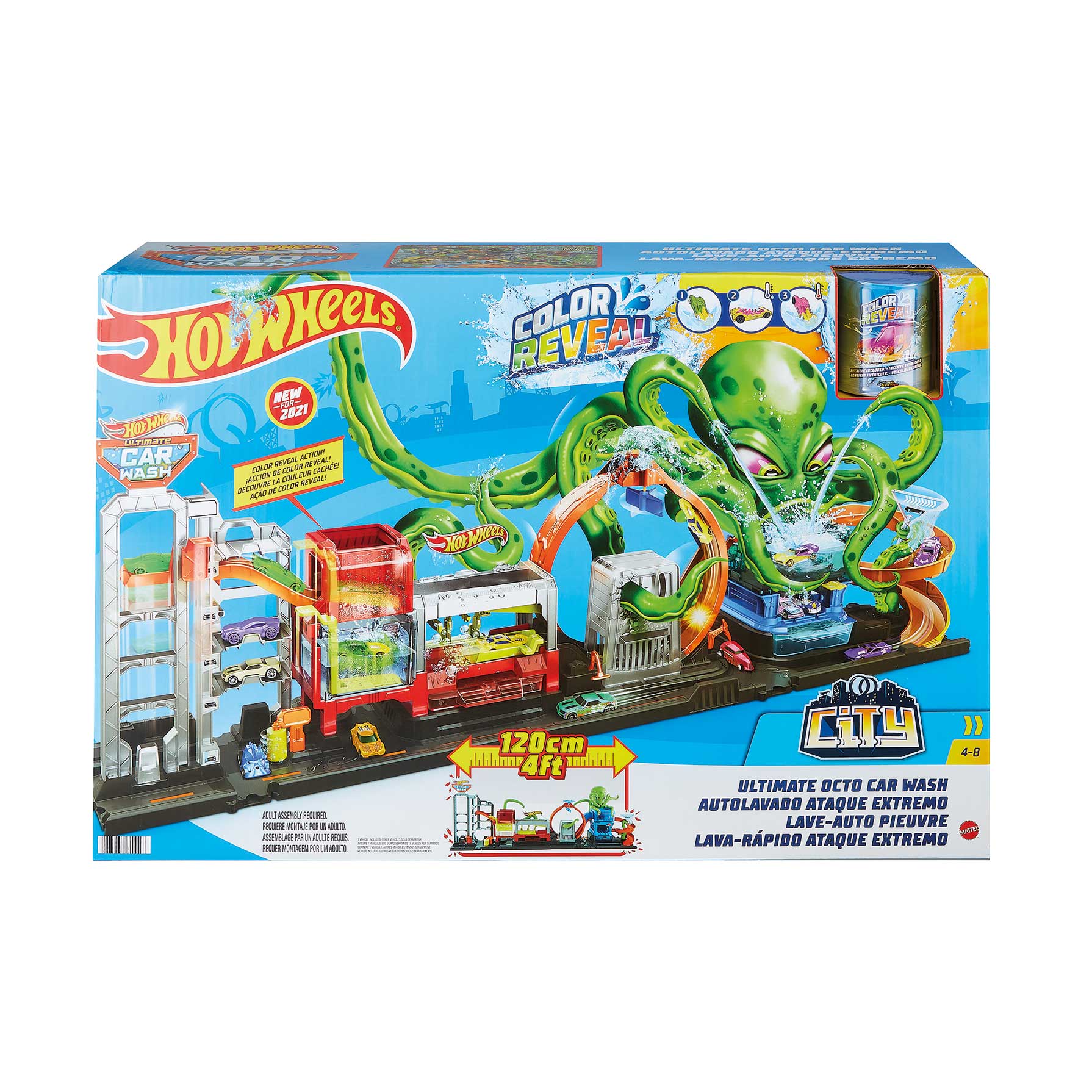 HW LAVADERO DE COCHES PULPO COLOR GTT96 - N54421