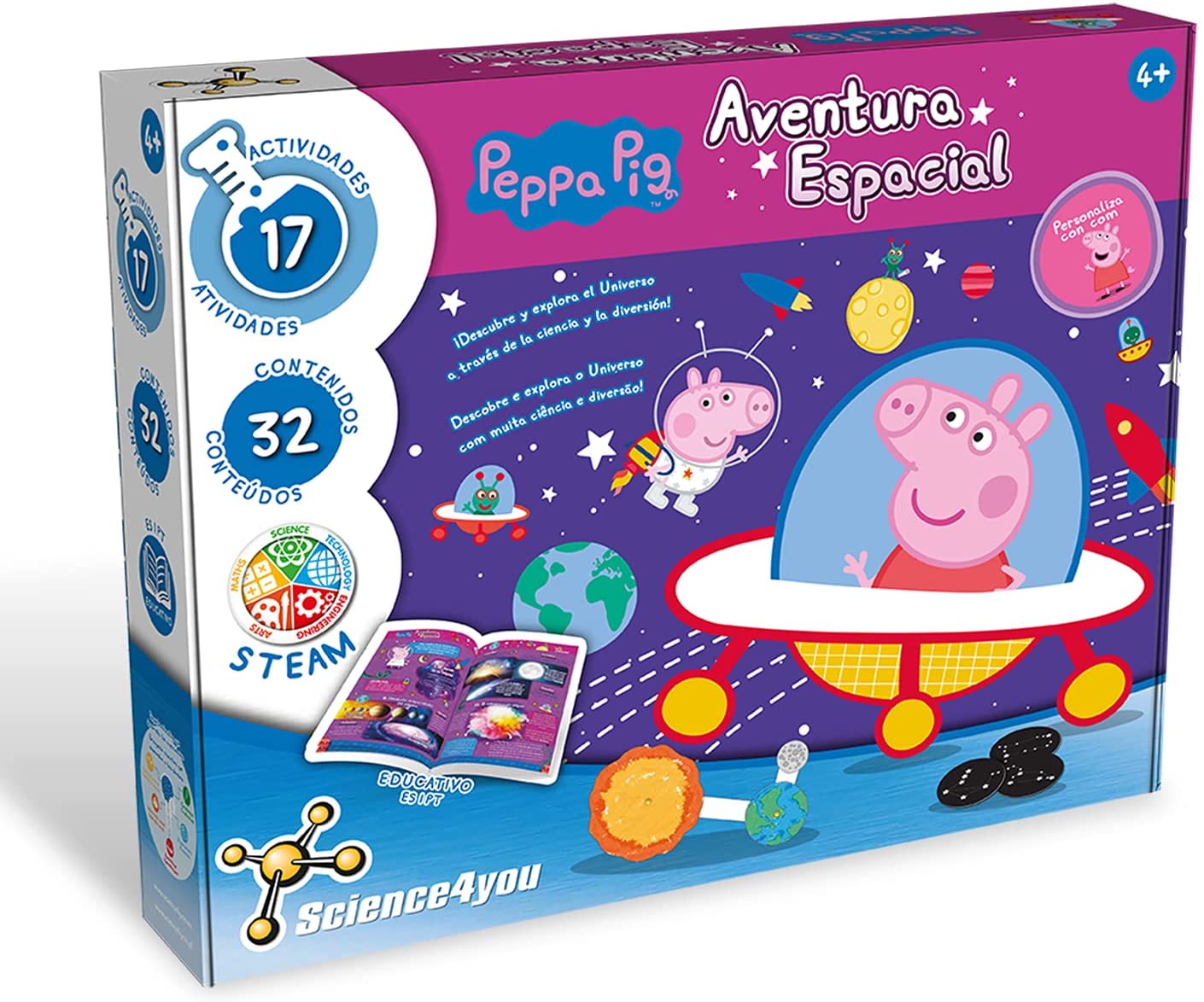 JUEGO AVENTURA ESPACIAL PEPPA PIG 62035