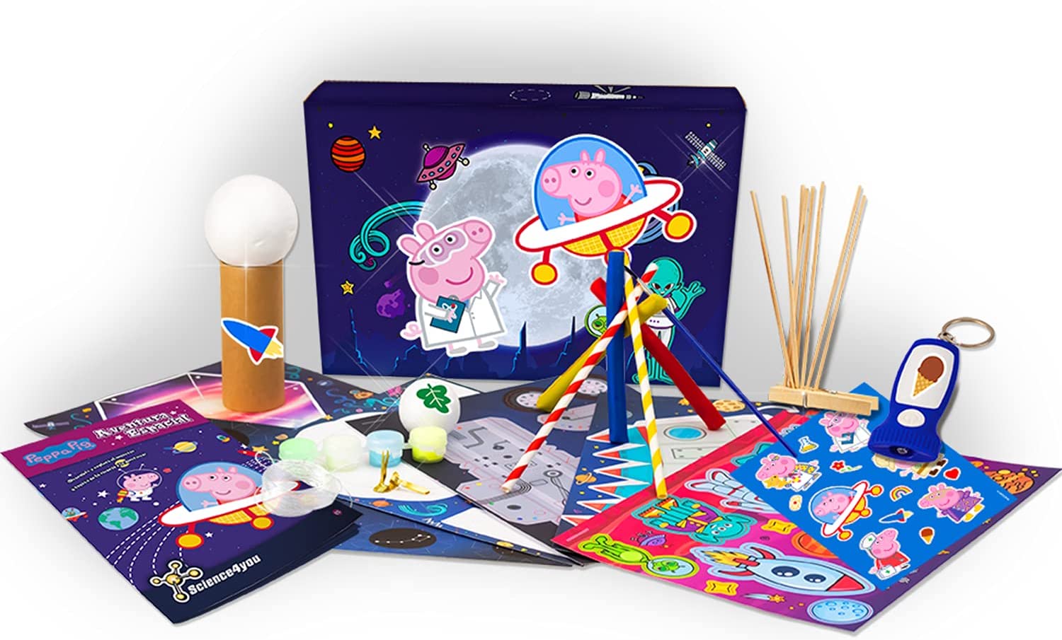 JUEGO AVENTURA ESPACIAL PEPPA PIG 62035