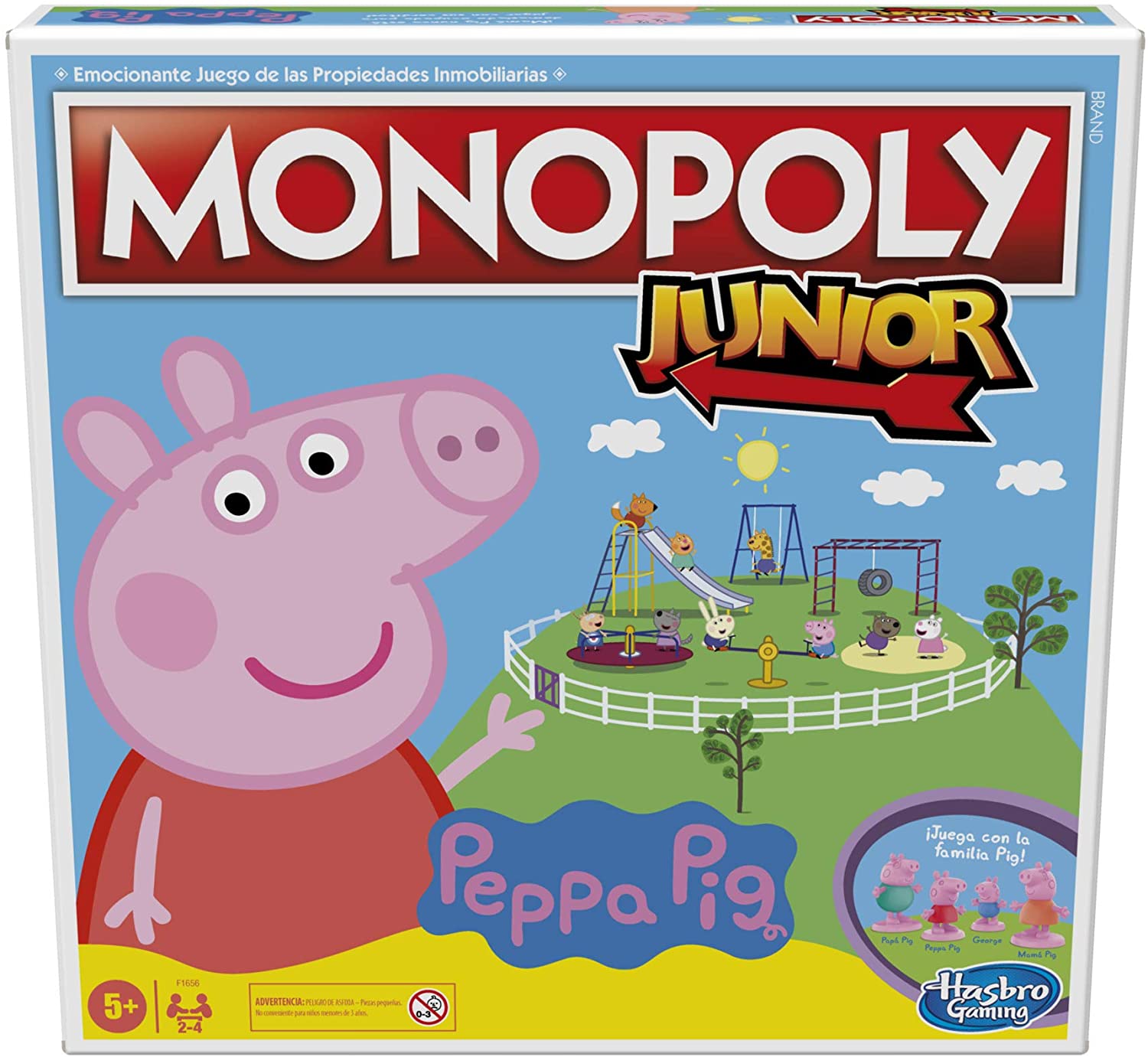 JUEGO MONOPOLY JUNIOR PEPPA PIG F1656