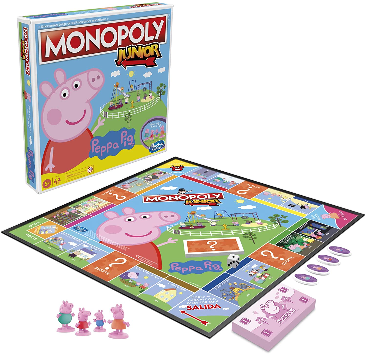 JUEGO MONOPOLY JUNIOR PEPPA PIG F1656