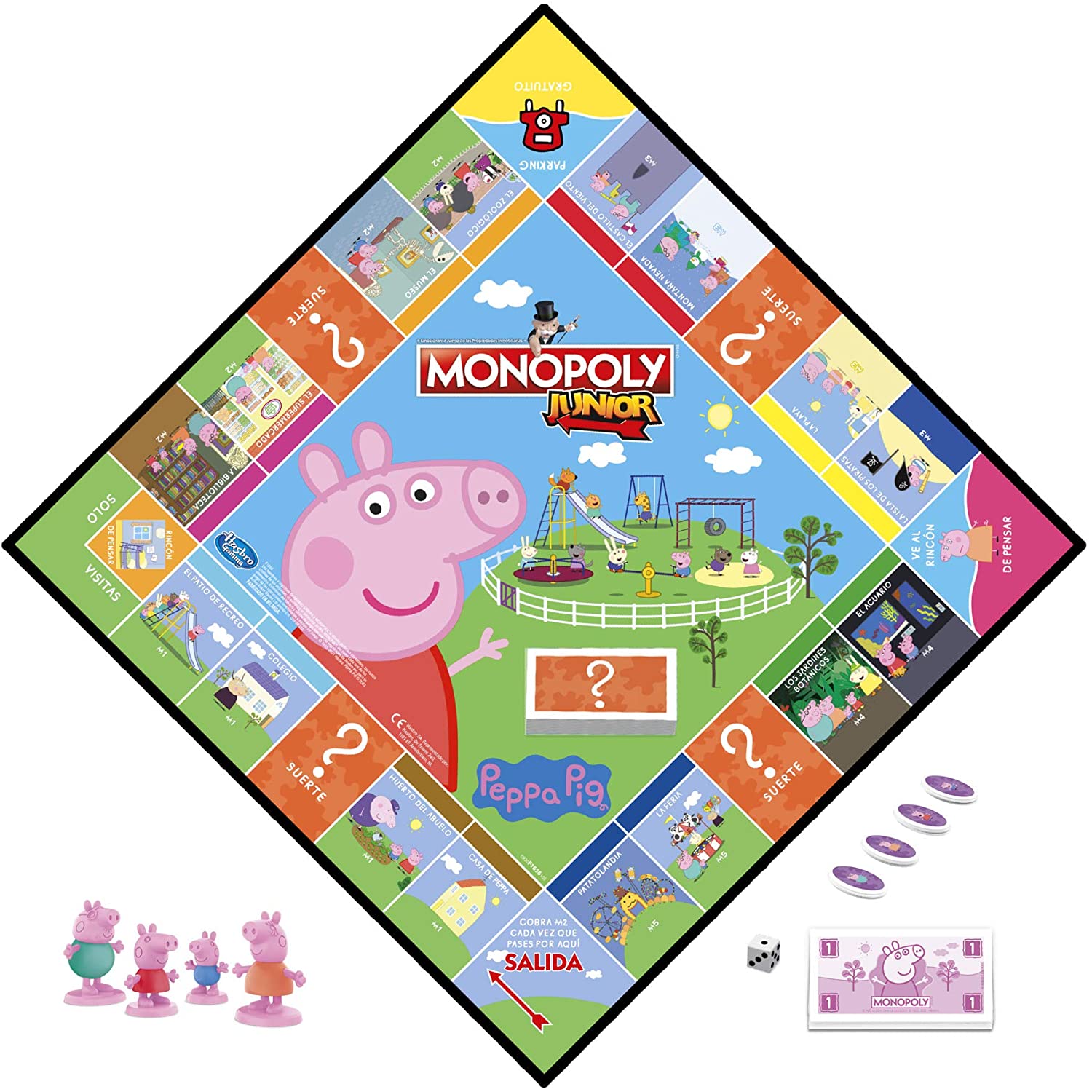 JUEGO MONOPOLY JUNIOR PEPPA PIG F1656