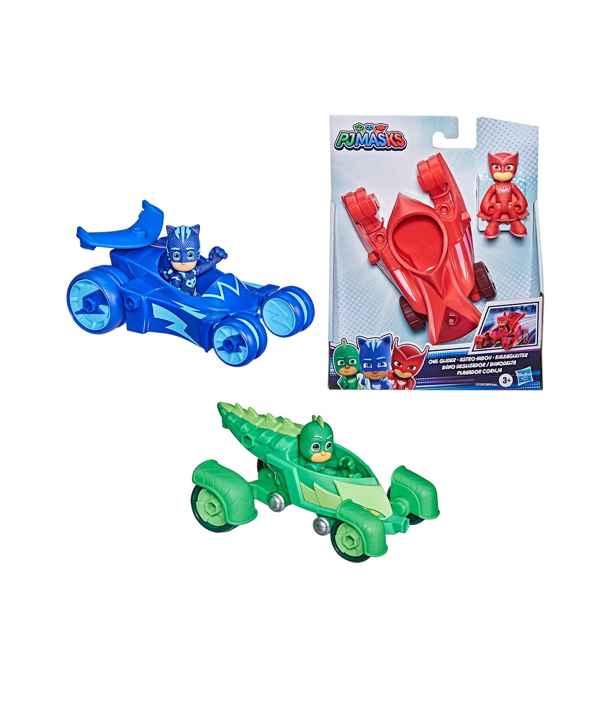 PACK VEHICULOS HERO PJ MASK F2099