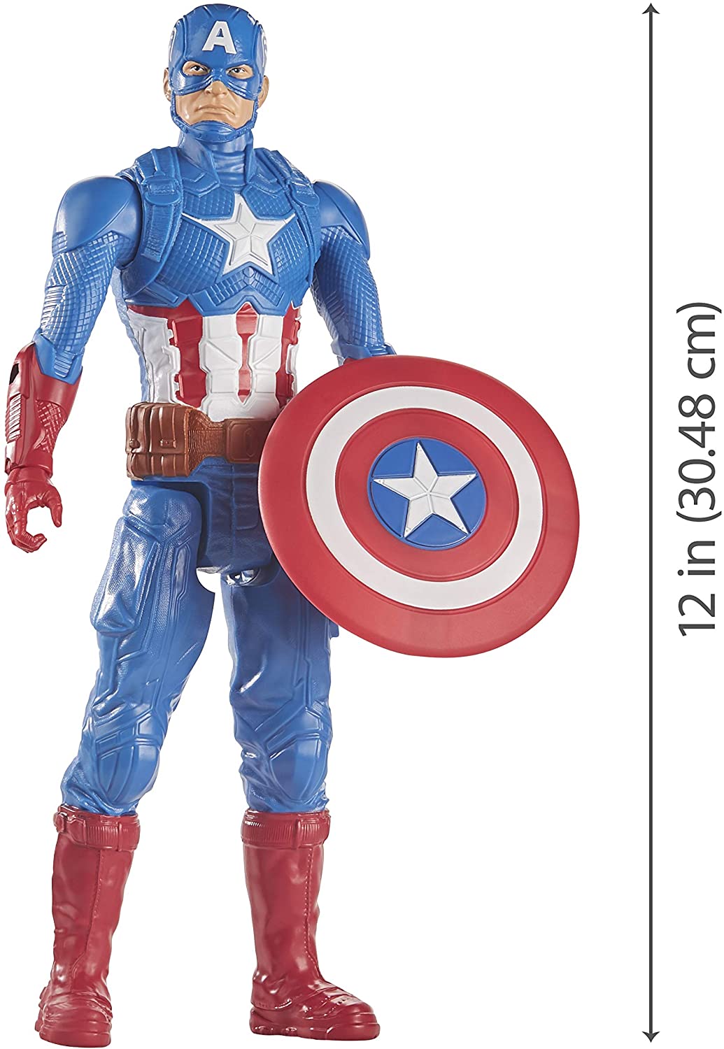 FIGURA CAPITAN AMERICA AVENGERS TITAN HERO CM.30 E7877 - N90824