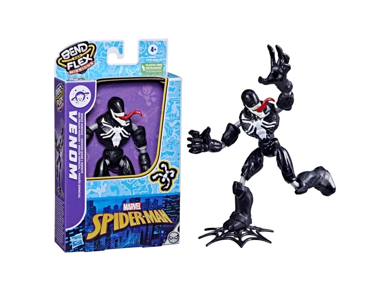 SPIDERMAN BEND N FLEX SPACE MISSION F3741
