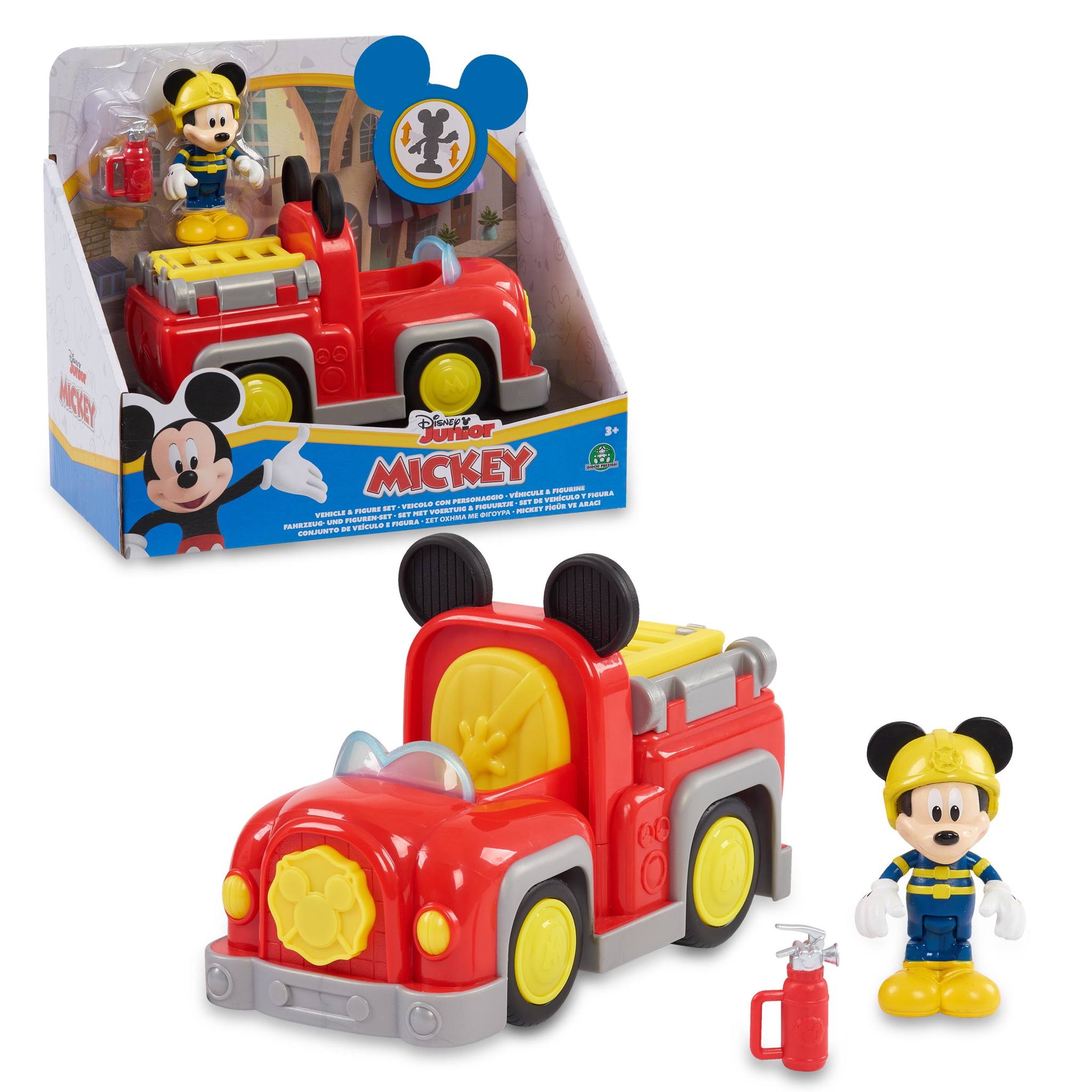 FIGURA MICKEY ARTICULADO + VEHICULO MCC06111 - V25122