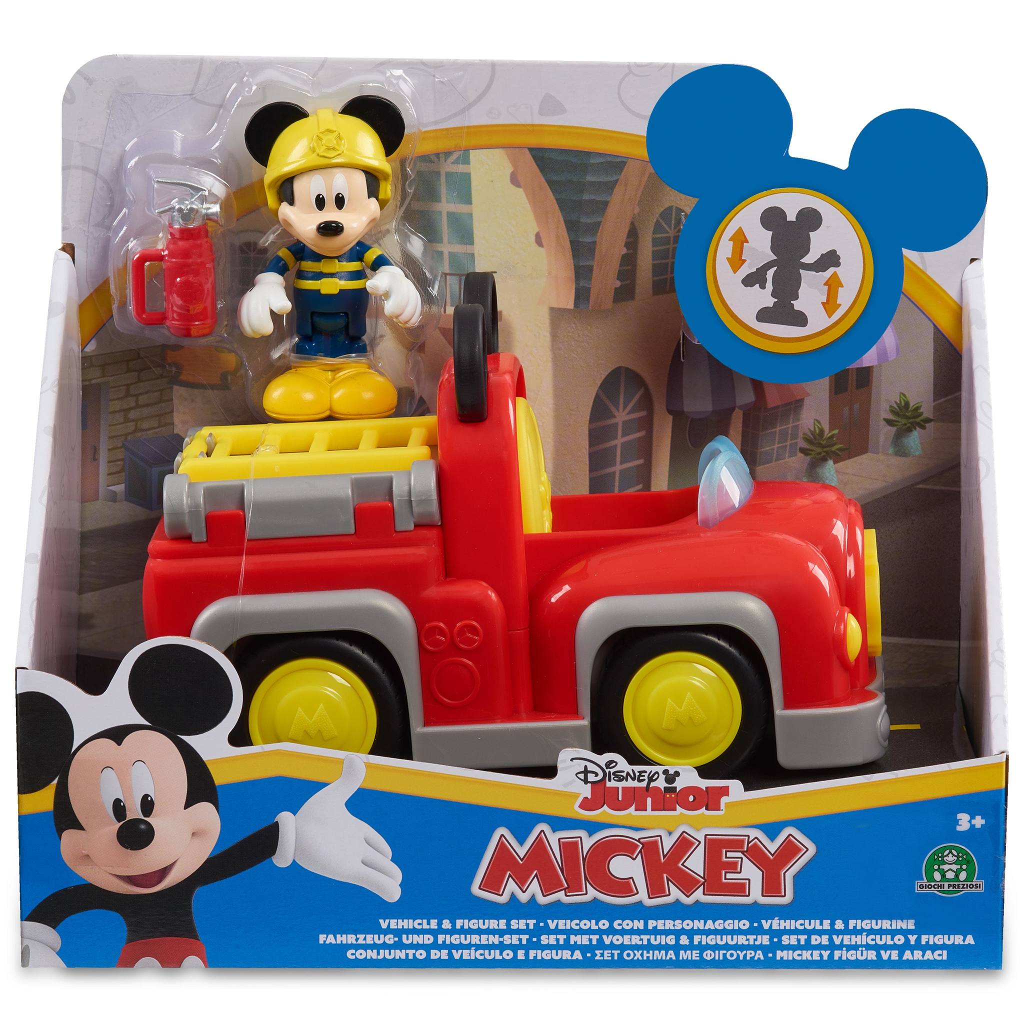 FIGURA MICKEY ARTICULADO + VEHICULO MCC06111 - V25122