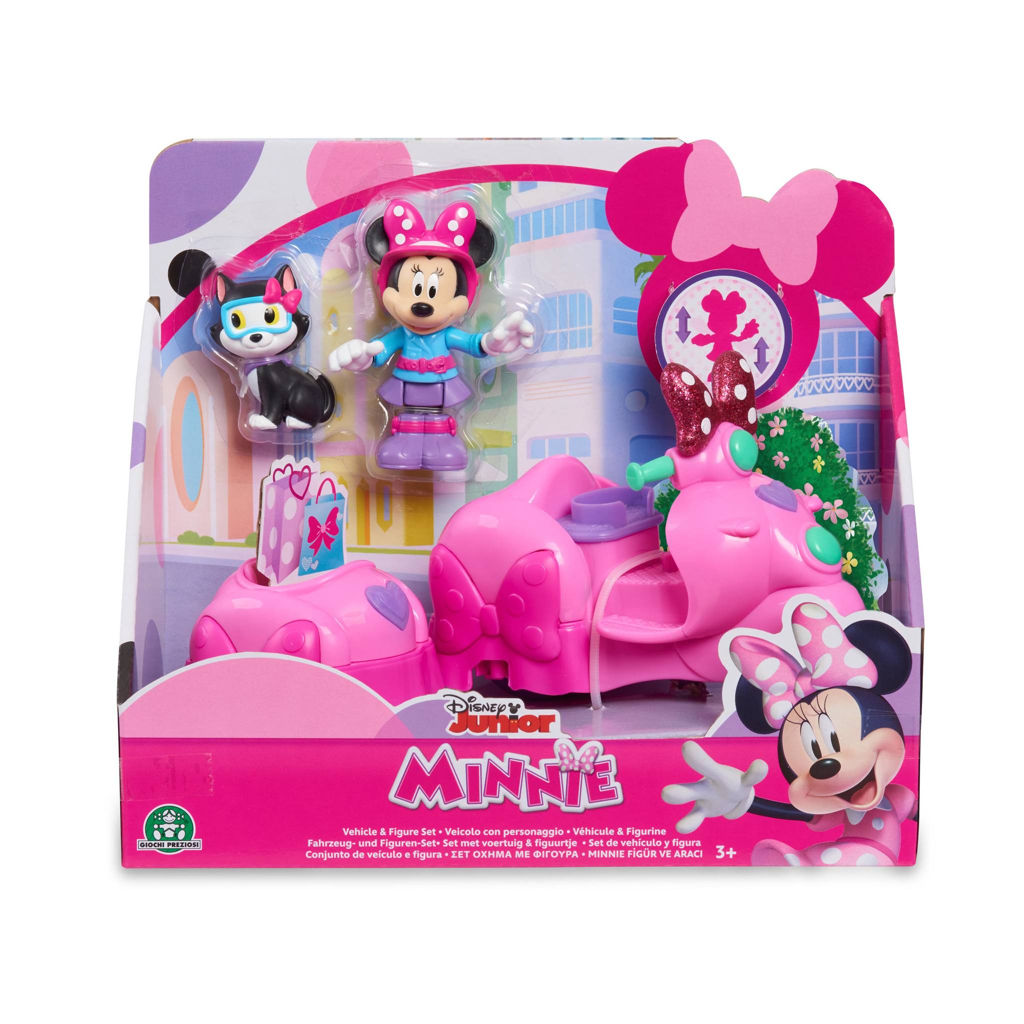 FIGURA MINNIE ARTICULADA + VEHICULO MCN18000 - V25322