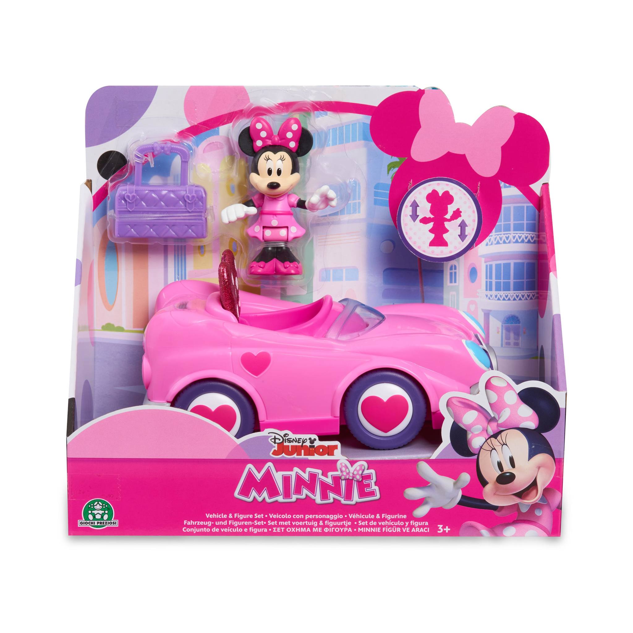FIGURA MINNIE ARTICULADA + VEHICULO MCN18000 - V25322