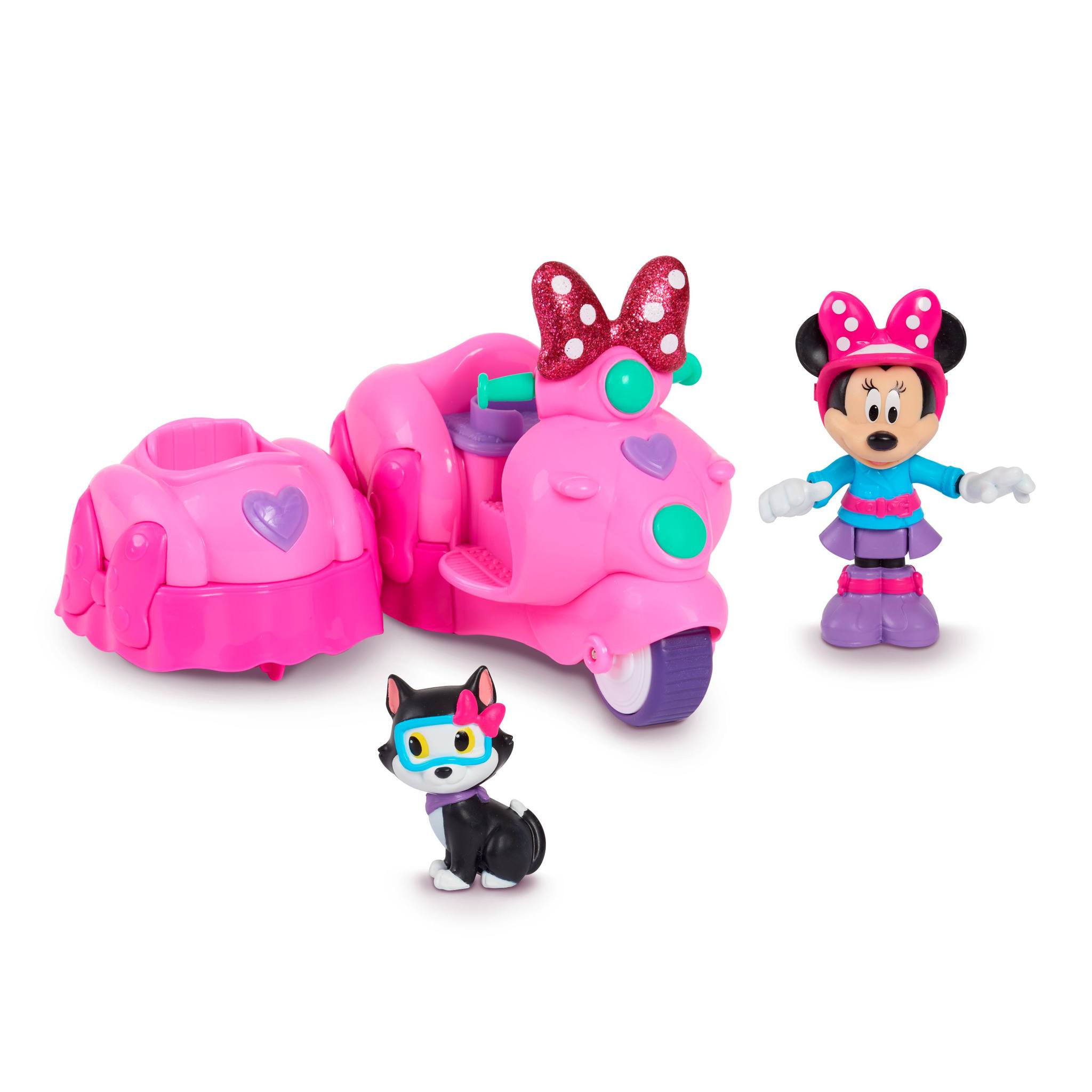 FIGURA MINNIE ARTICULADA + VEHICULO MCN18000 - V25322