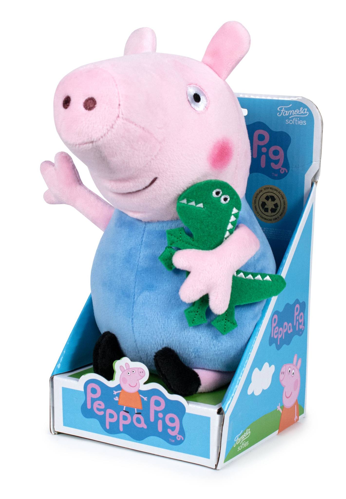 PEPPA Y GEORGE CON TOY 27CM 20091