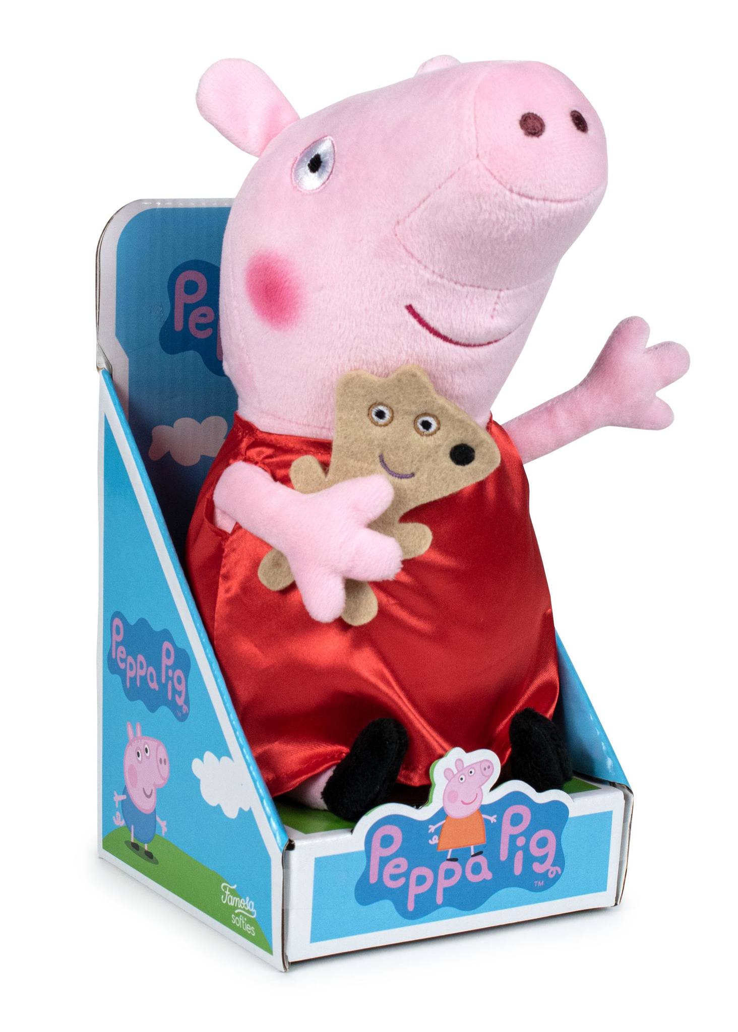 PEPPA Y GEORGE CON TOY 27CM 20091