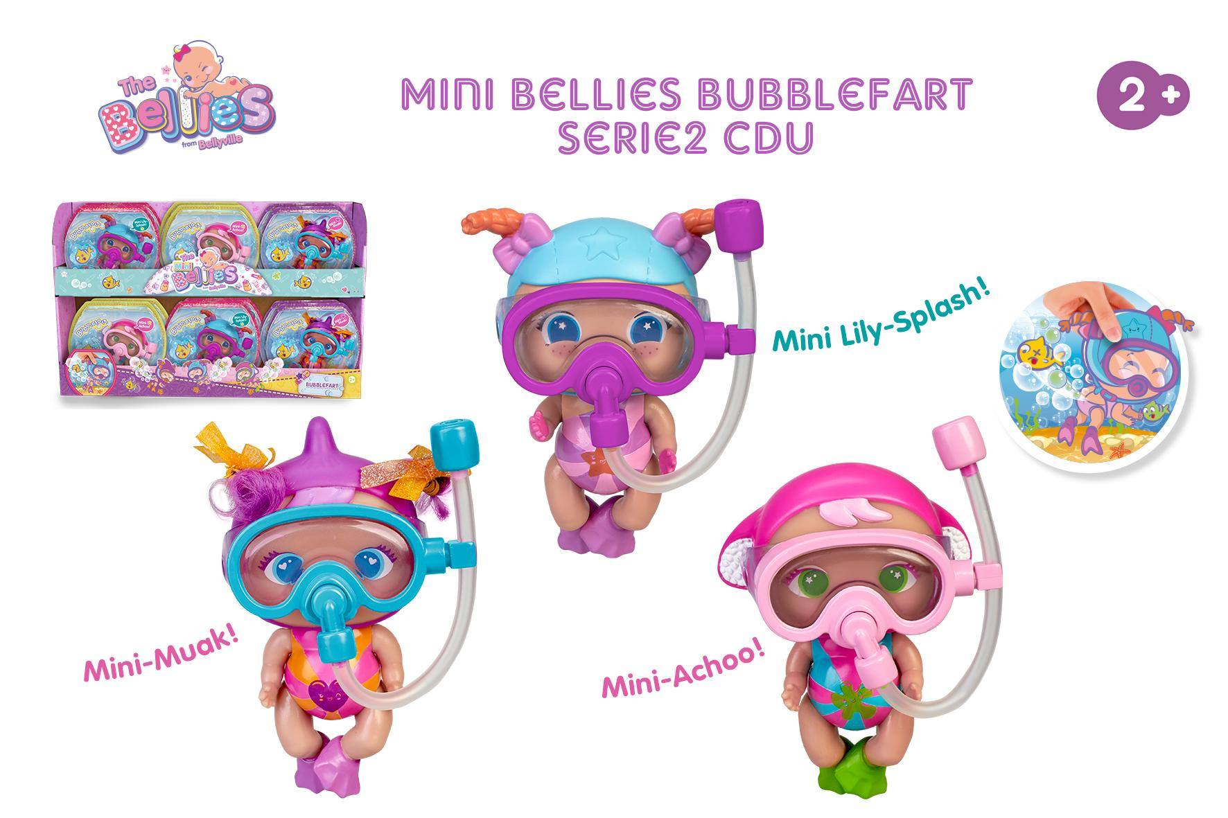 MUÑECA MINI BELLIES BUBBLEFART SERIE 2 17192 - V21722
