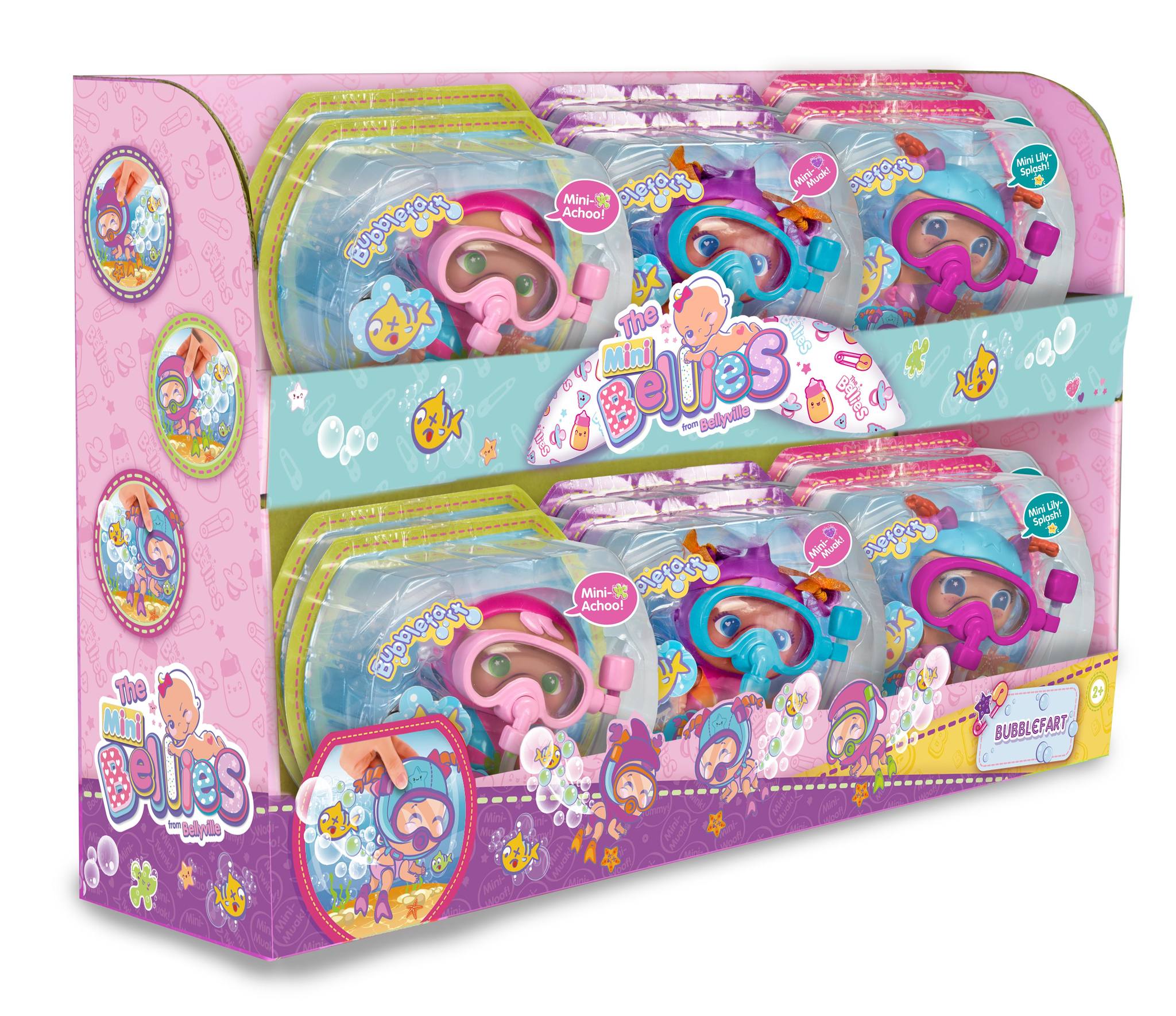 MUÑECA MINI BELLIES BUBBLEFART SERIE 2 17192 - V21722