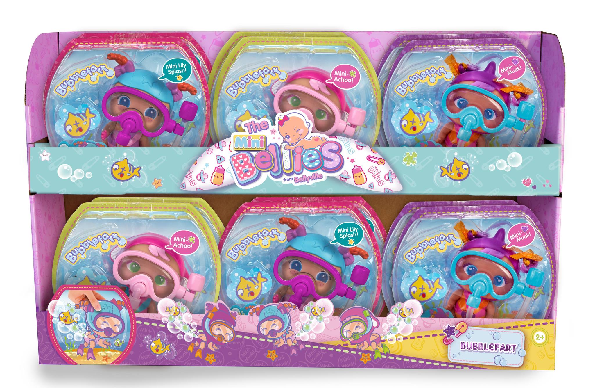 MUÑECA MINI BELLIES BUBBLEFART SERIE 2 17192 - V21722