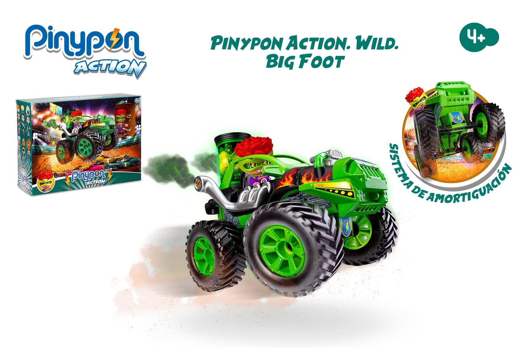 PINYPON ACTION BIG FOOT MONSTER 17051 - V24022