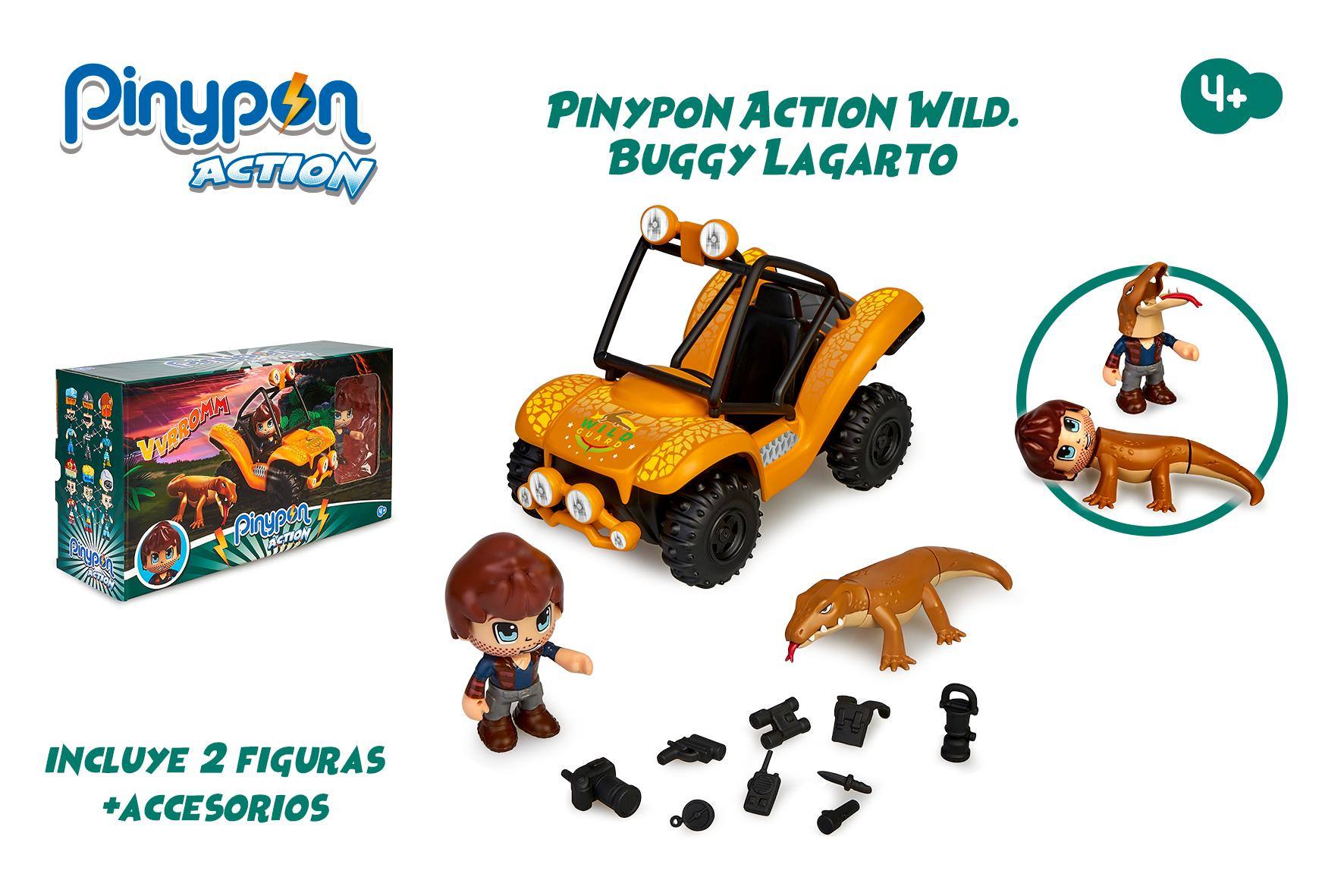 PINYPON ACTION BUGGY Y LAGARTO 17050