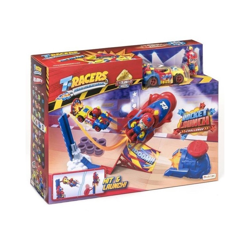 T-RACERS S PLAYSET 1X4 ROCKET LAUNCH PTRSD014IN30 - N47023