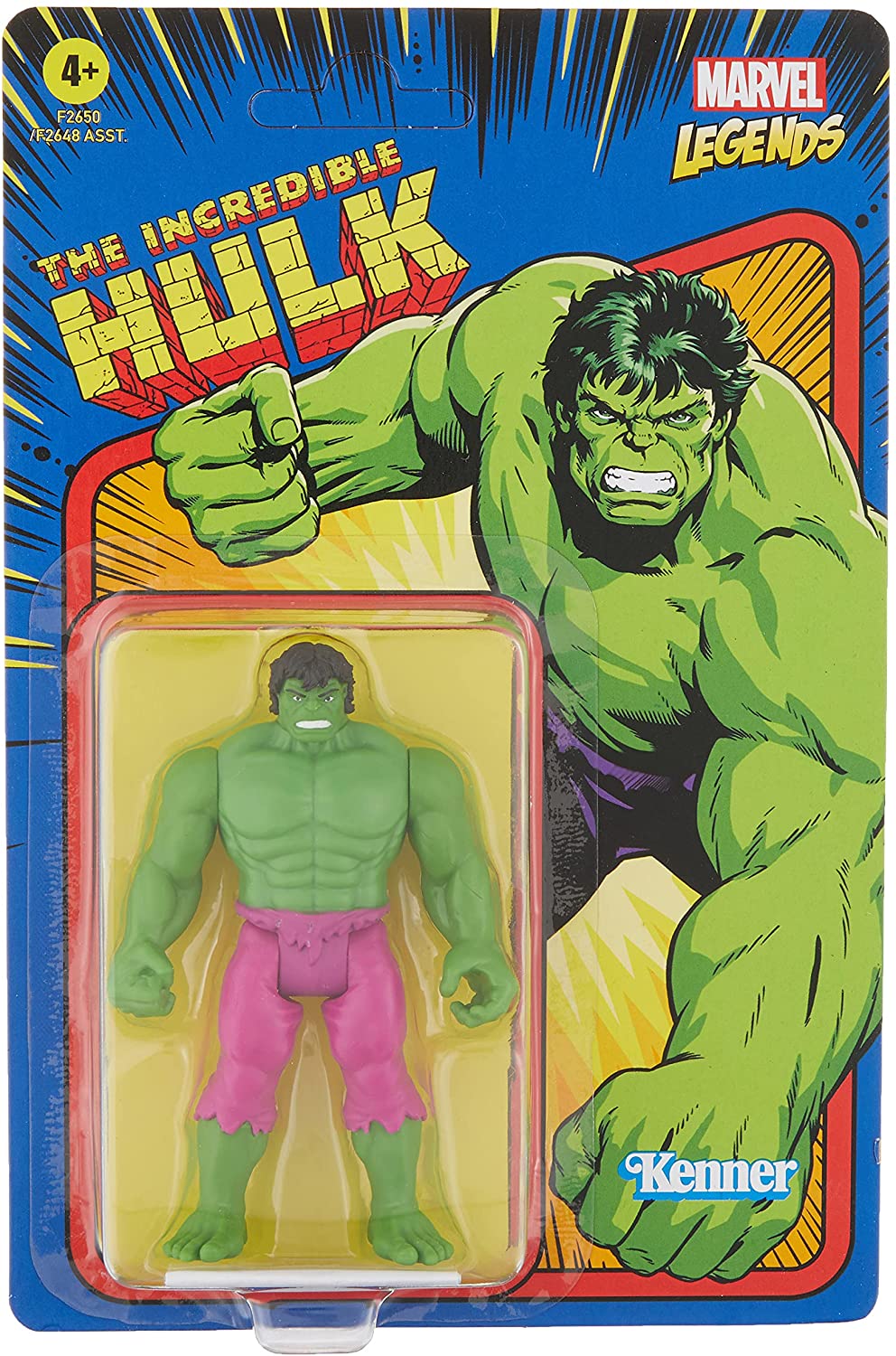 FIGURA RETRO HULK MARVEL F2650