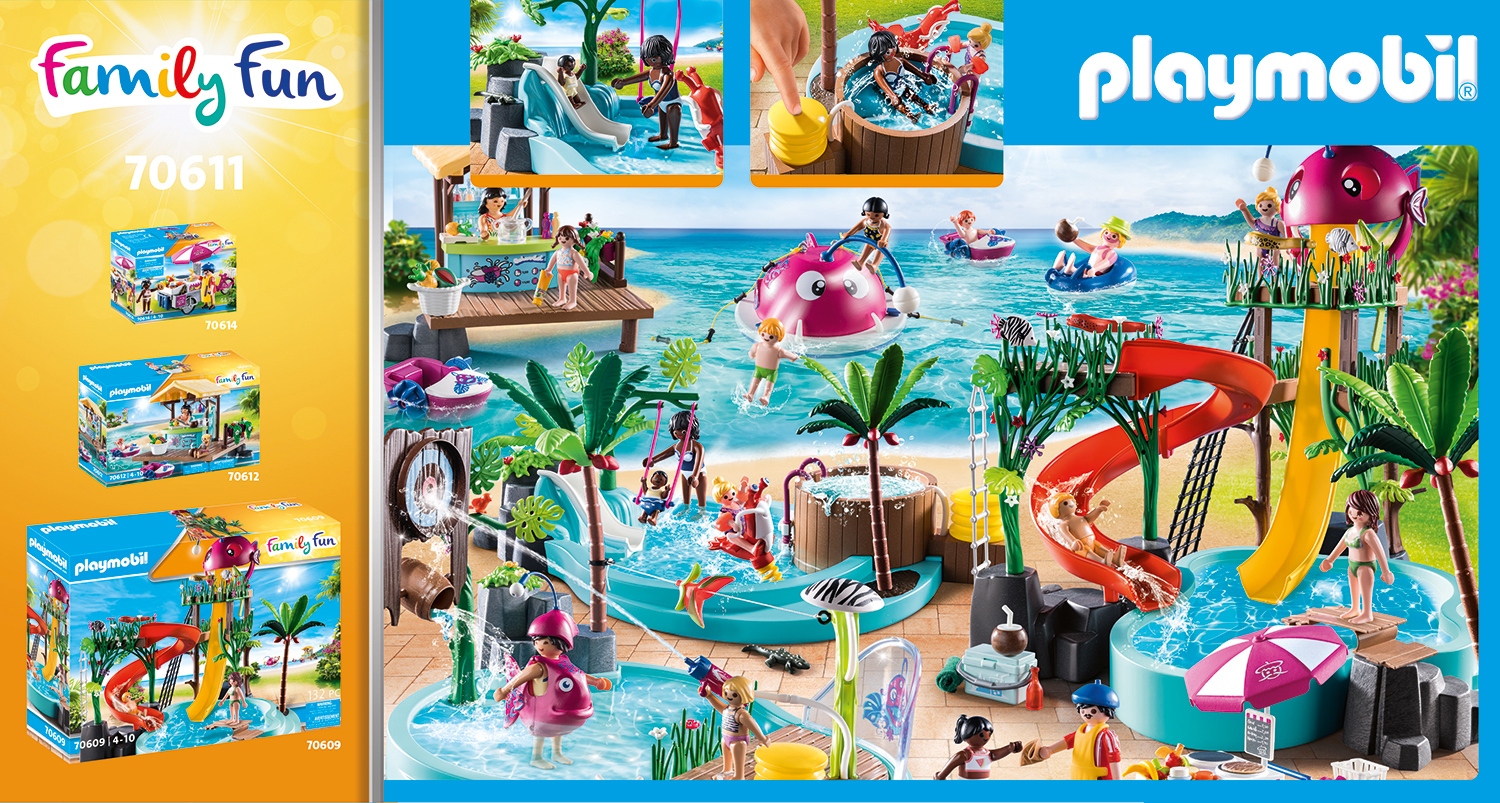 PISCINA DE NIÑOS CON BAÑERA HIDROMASAJE 70611