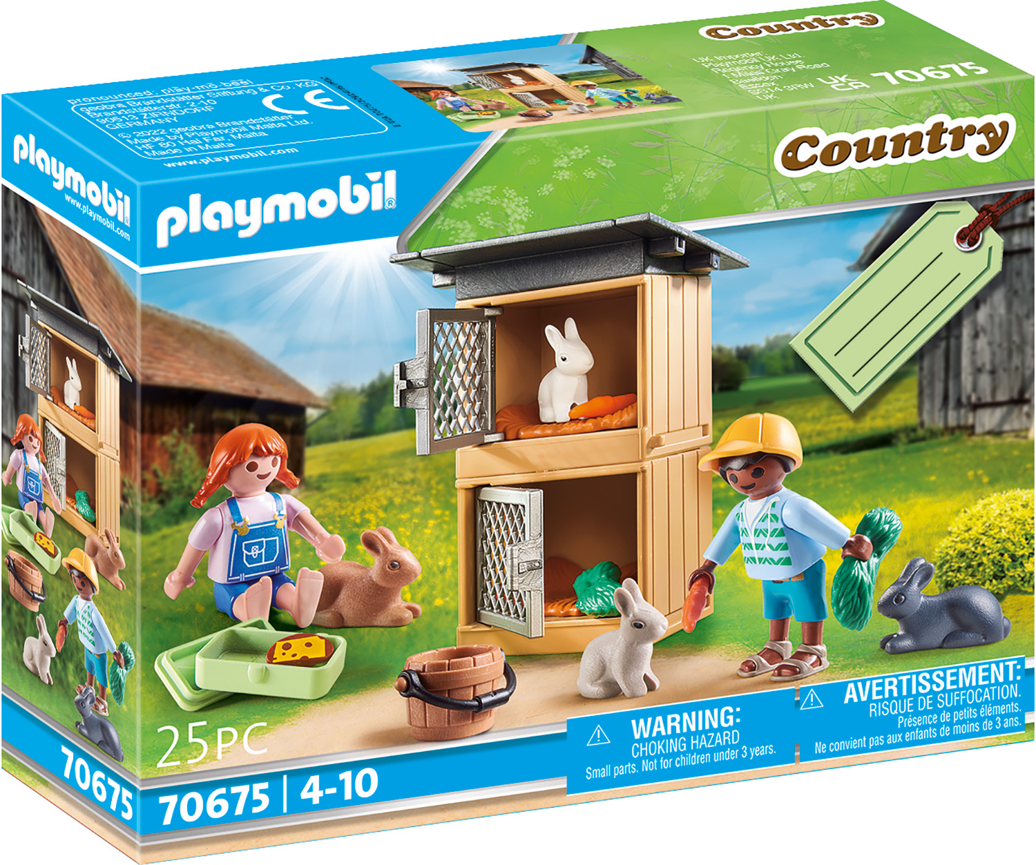 SET DE REGALO ALIMENTAR A LOS CONEJOS 70675