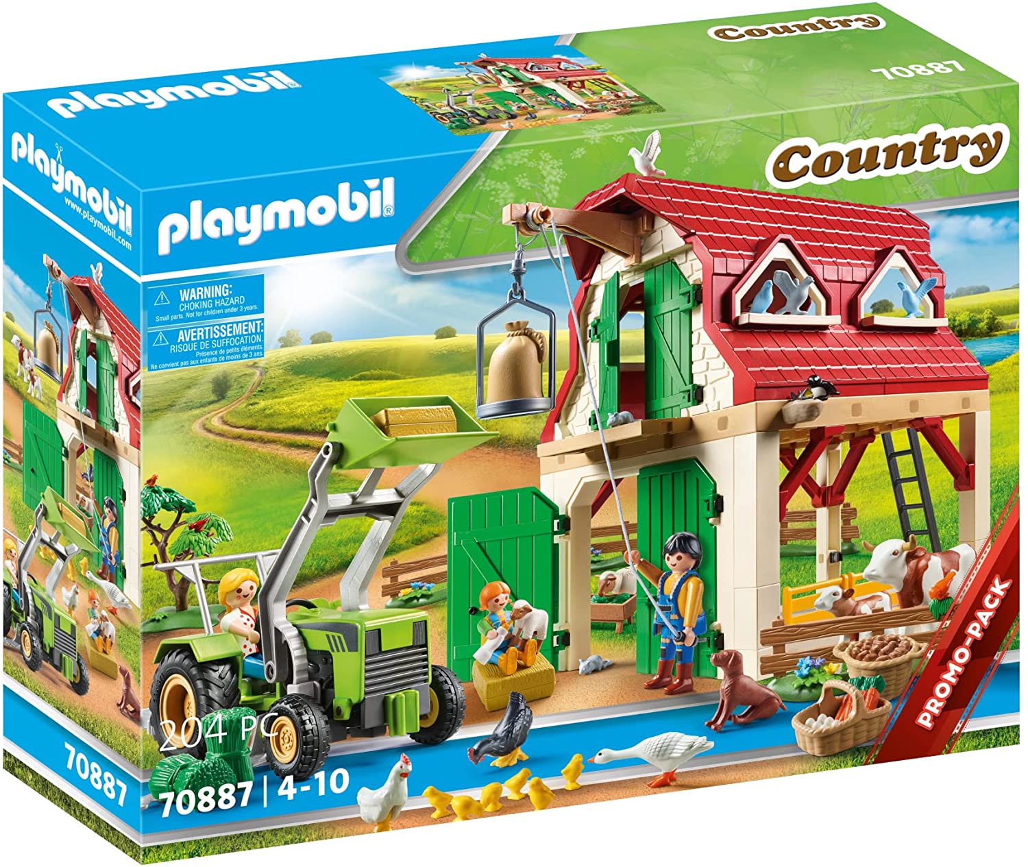 GRANJA CON CRIA DE ANIMALES PEQUEÑOS 70887 - N39322