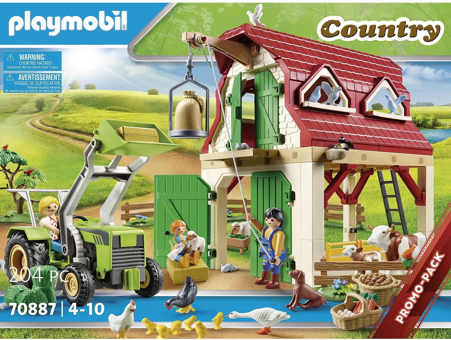 GRANJA CON CRIA DE ANIMALES PEQUEÑOS 70887 - N39322