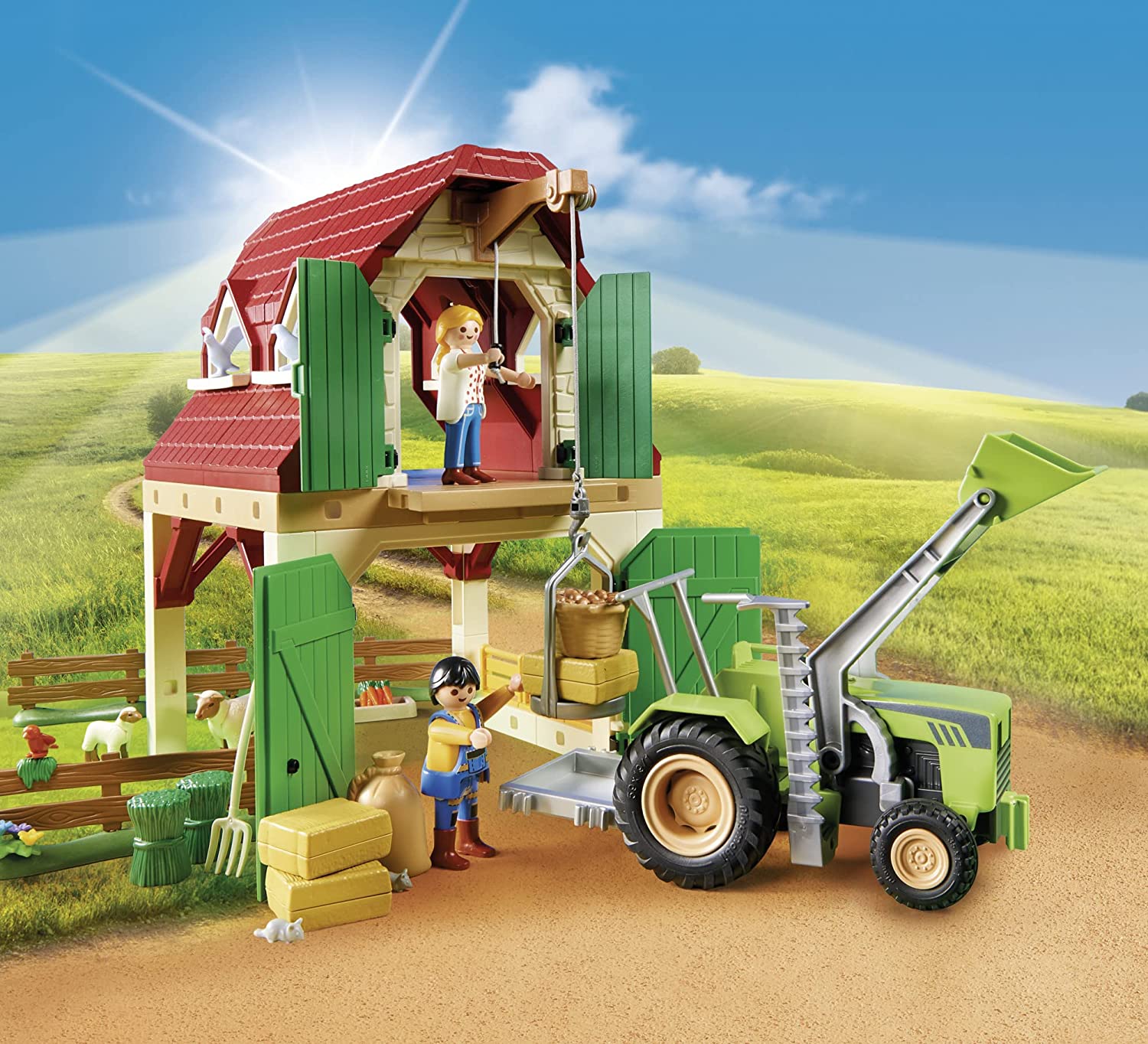 GRANJA CON CRIA DE ANIMALES PEQUEÑOS 70887 - N39322