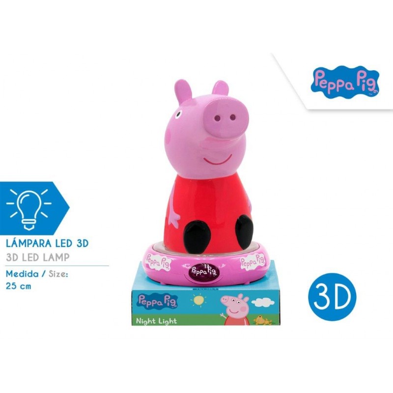 LAMPARA 3D PEPPA PIG PP17028
