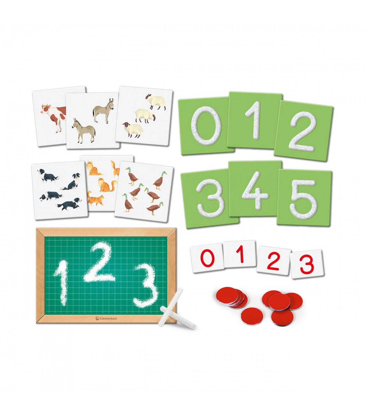 MONTESSORI NUMEROS TACTILES 55451