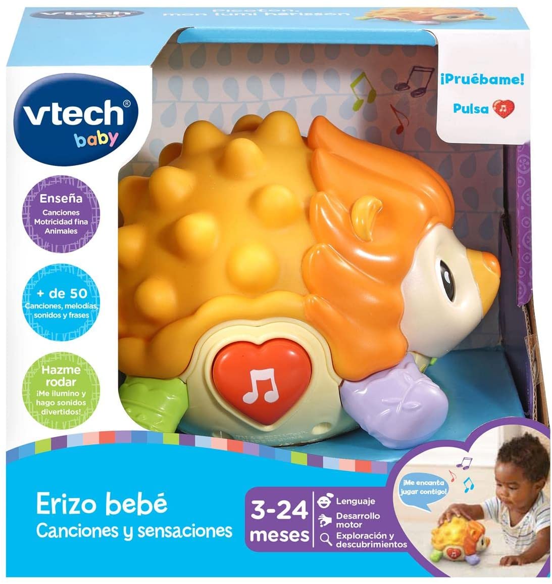 ERIZO BEBE CANCIONES 550222
