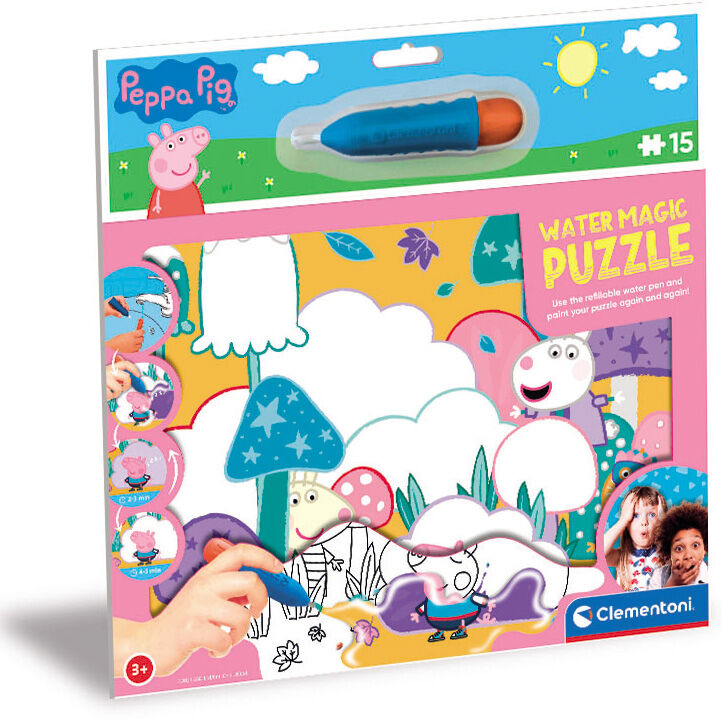 PUZZLE 15 WATER REVEAL PEPPA PIG 22246