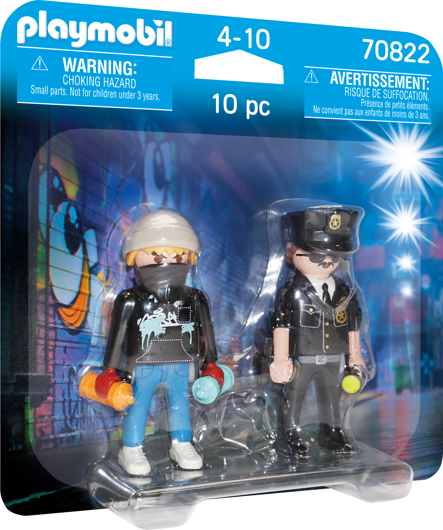 DUO PACK POLICIA Y VANDALO 70822