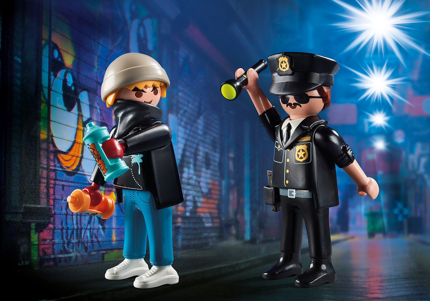 DUO PACK POLICIA Y VANDALO 70822