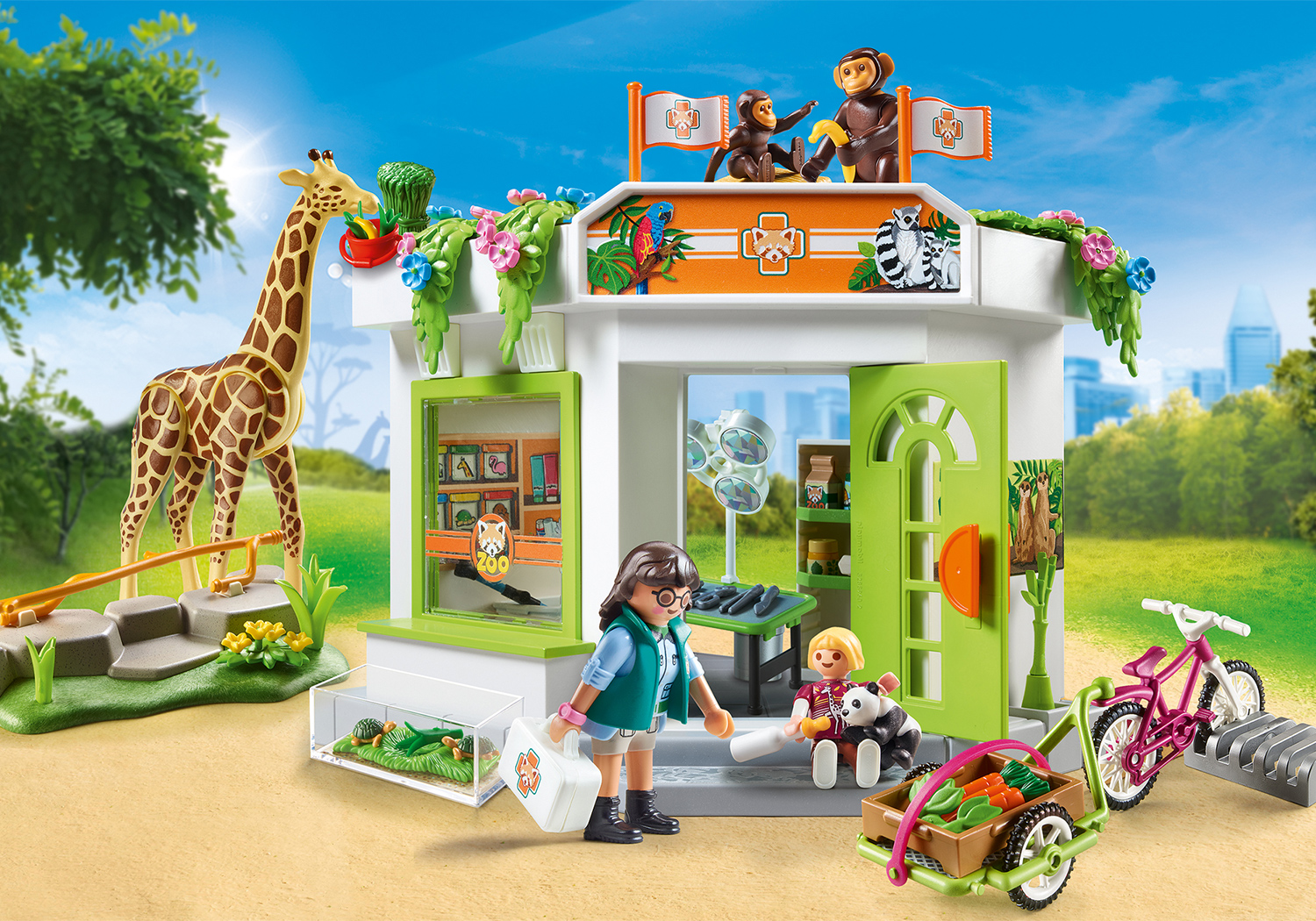 CONSULTA VETERINARIA EN EL ZOO 70900 - V42423