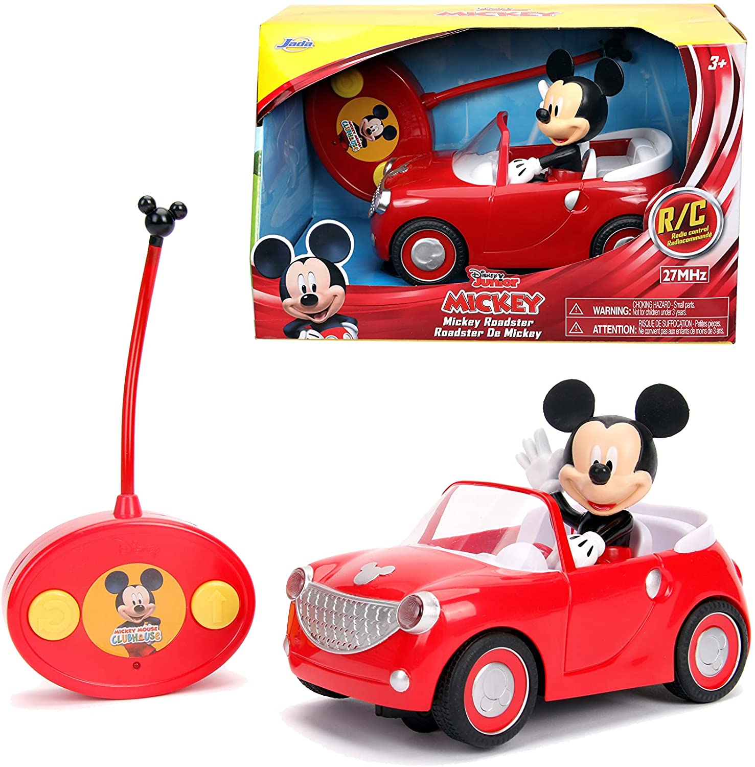 COCHE RADIO CONTROL MICKEY 19 CM 253074000 - N54923