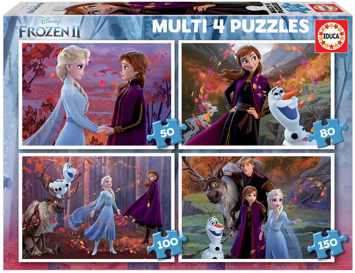 MULTI 4 FROZEN 2 50+80+100+150 18640