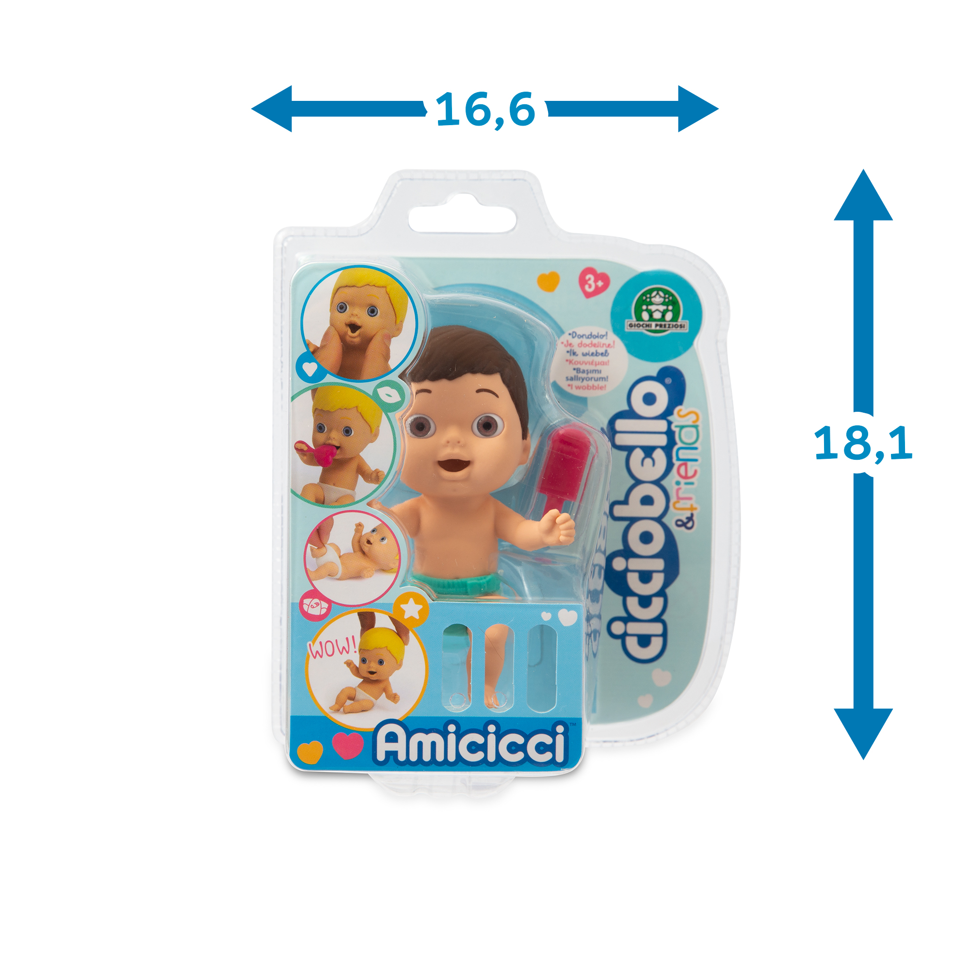 AMICICCI MINI DOLLS 11 CM CC002A00 - V20922