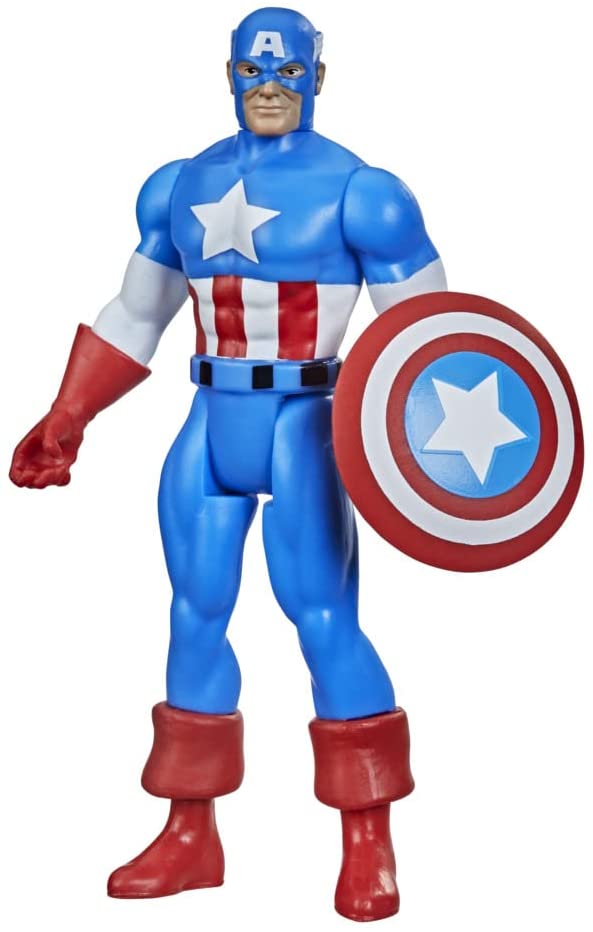 CAPITAN AMERICA FIGURA 9.5 CM MARVEL LEGENDS RETRO F26525