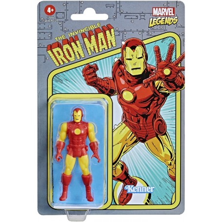 FIGURA IRON MAN RETRO MARVEL LEGENDS F26565