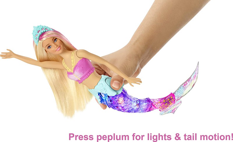 BARBIE SIRENA LUCES MÁGICAS HDJ36 - V50123