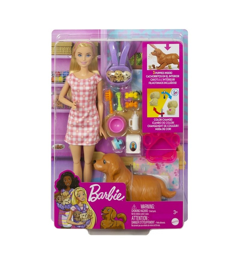 BARBIE PERRITOS RECIEN NACIDOS HCK75 - V6322
