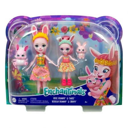 ENCHANTIMALS AMIGAS Y HERMANAS - FLICA Y MIXIE HCF79 - V6822