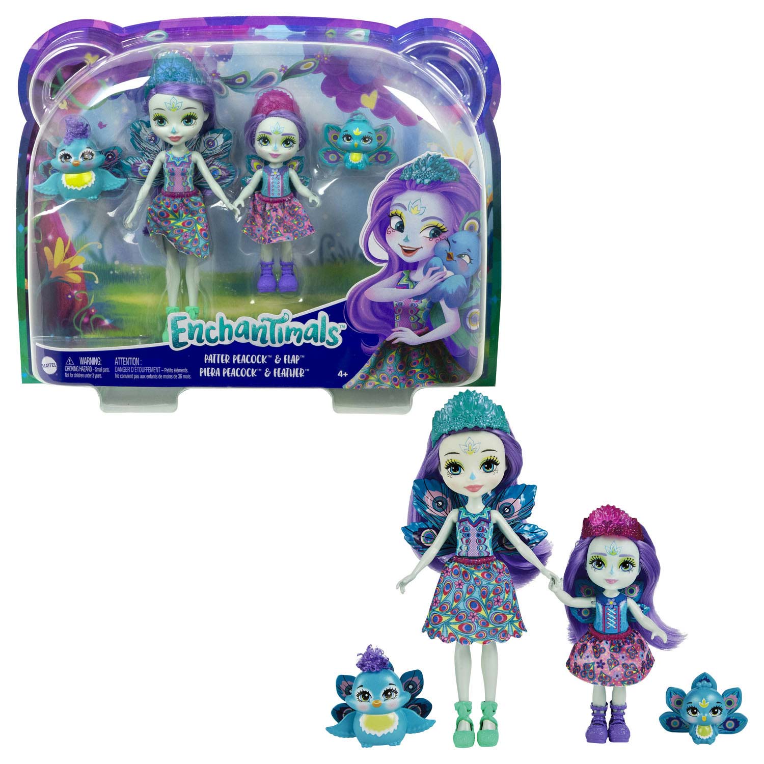 ENCHANTIMALS AMIGAS Y HERMANAS - FLICA Y MIXIE HCF79 - V6822