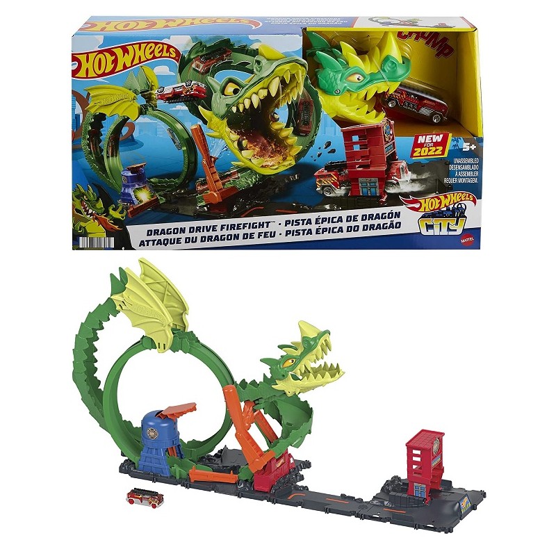 HOT WHEELS DRAGON FURIOSO HDP03 - N53422